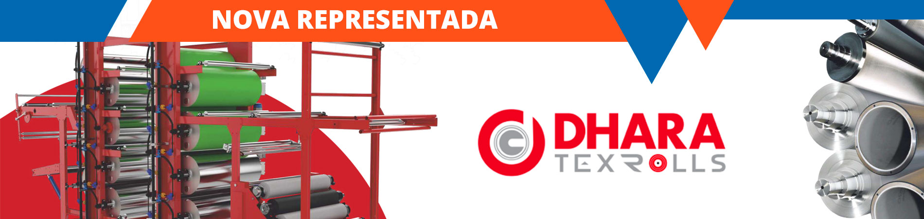 NOVA REPRESENTADA: DHARA TEXROLLS