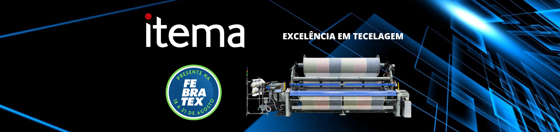 Itema e Tabatex levam inovação em tecelagem para a Febratex 2026