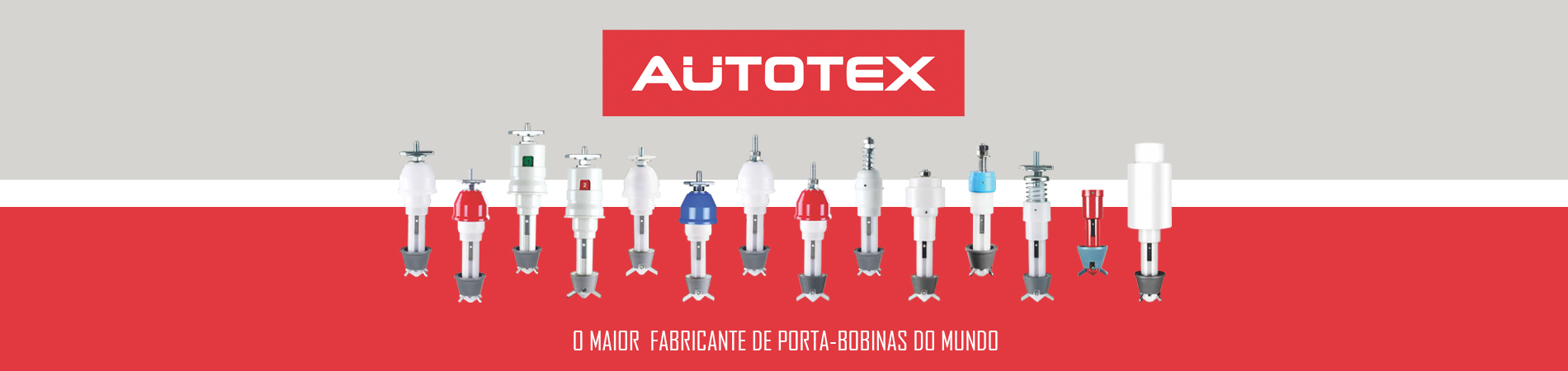 Autotex: Maior fabricante de porta bobinas oferece os melhores componentes para máquinas de fiação